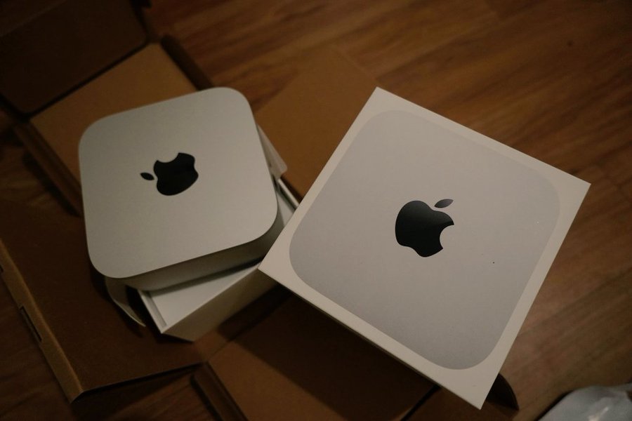 Stacked Mac Minis